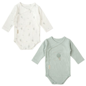 Body s dlhým rukávom BIMBIDREAMS 2ks - Blue Sky