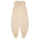 Nožičkový spací vak BIMBIDREAMS 85 tenký – RIB00 BEIGE 