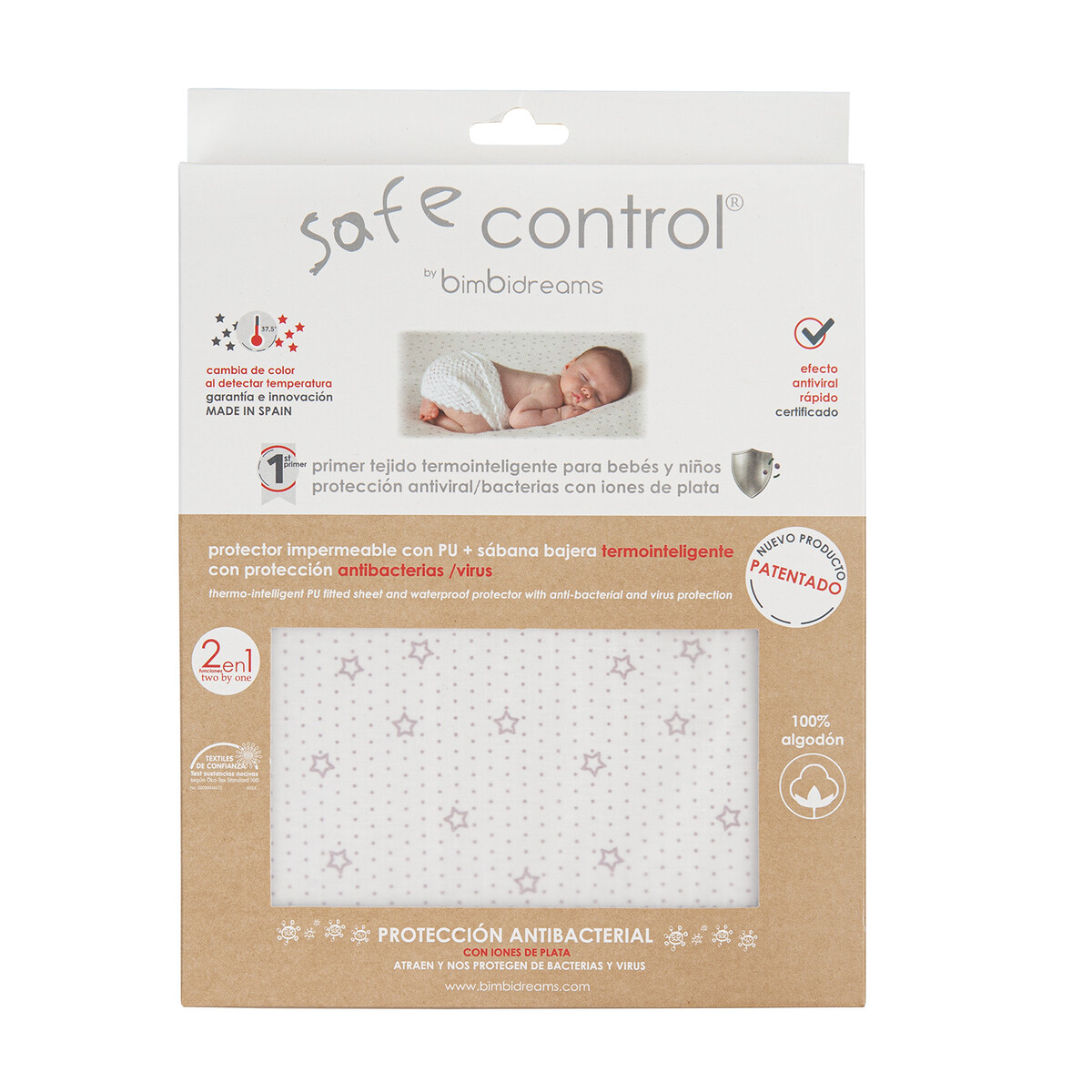 Plachta Safe Control 60x120cm - BIMBIDREAMS nepremokavá
