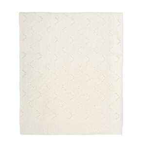 Pletená bambusová deka BIMBIDREAMS - NEWA01 WHITE