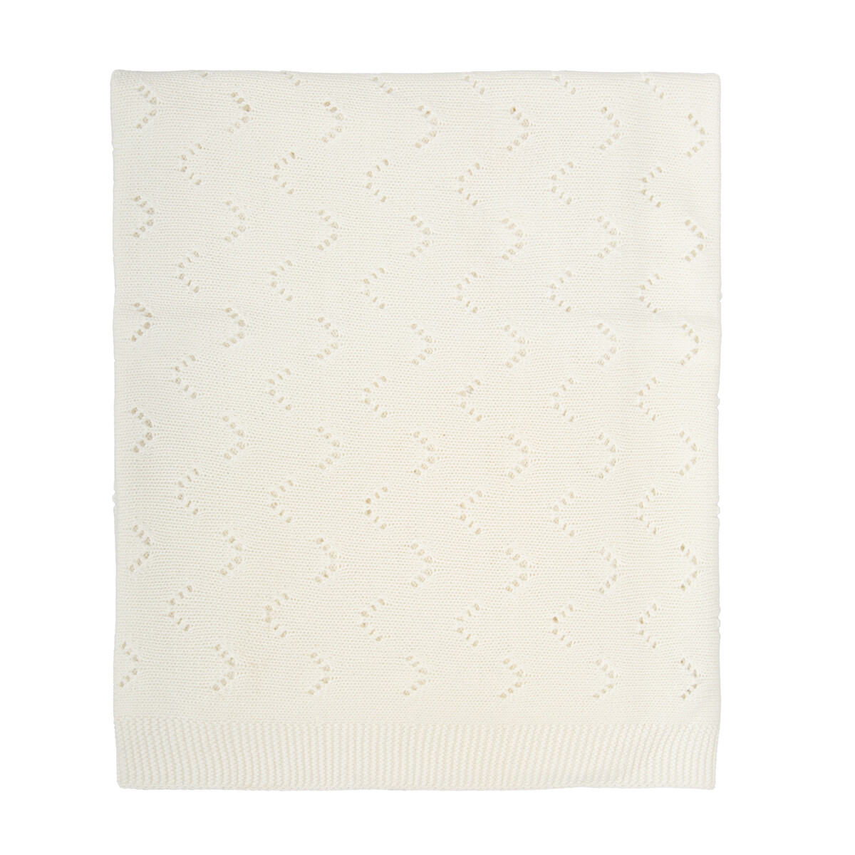 Pletená bambusová deka BIMBIDREAMS - NEWA01 WHITE