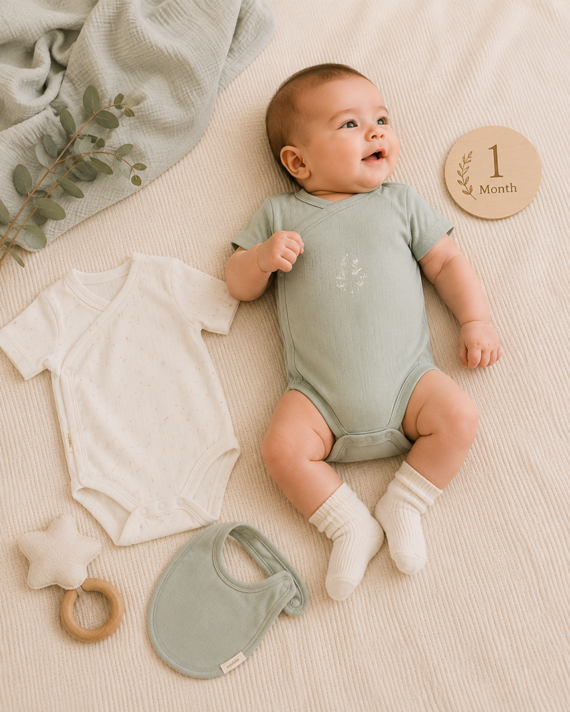 Body s krátkym rukávom BIMBIDREAMS 2ks - Orion – Obrázok 4