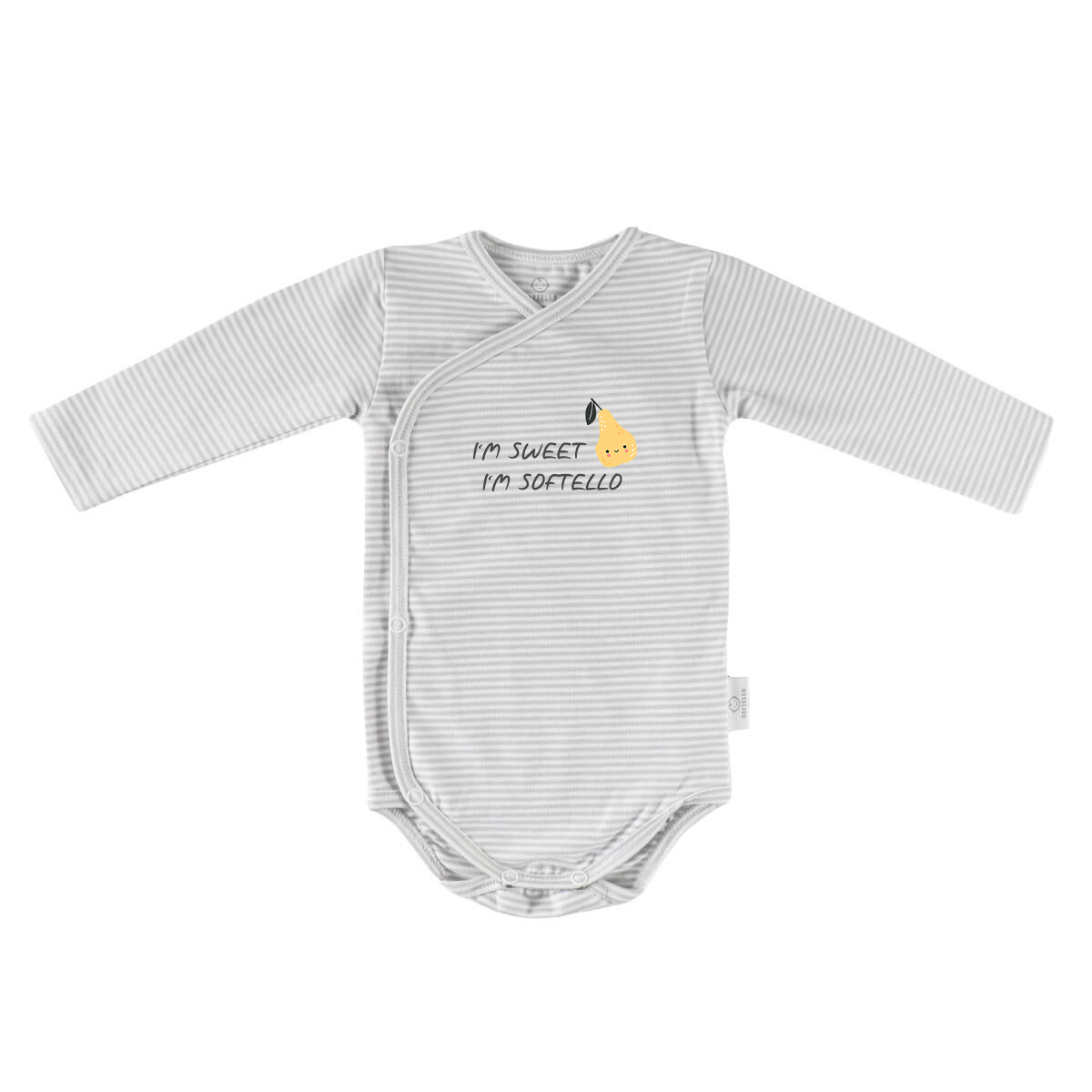 Body s dlhým rukávom SOFTELLO - hruštička