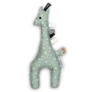 hračka žirafka mentolová bodka foto 1