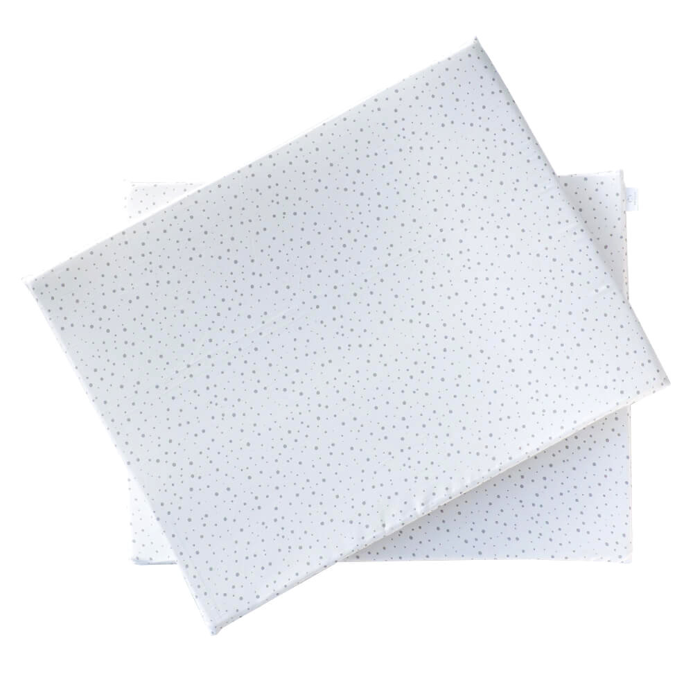Set mantinelov SOFTELLO MAXI - biela bodka