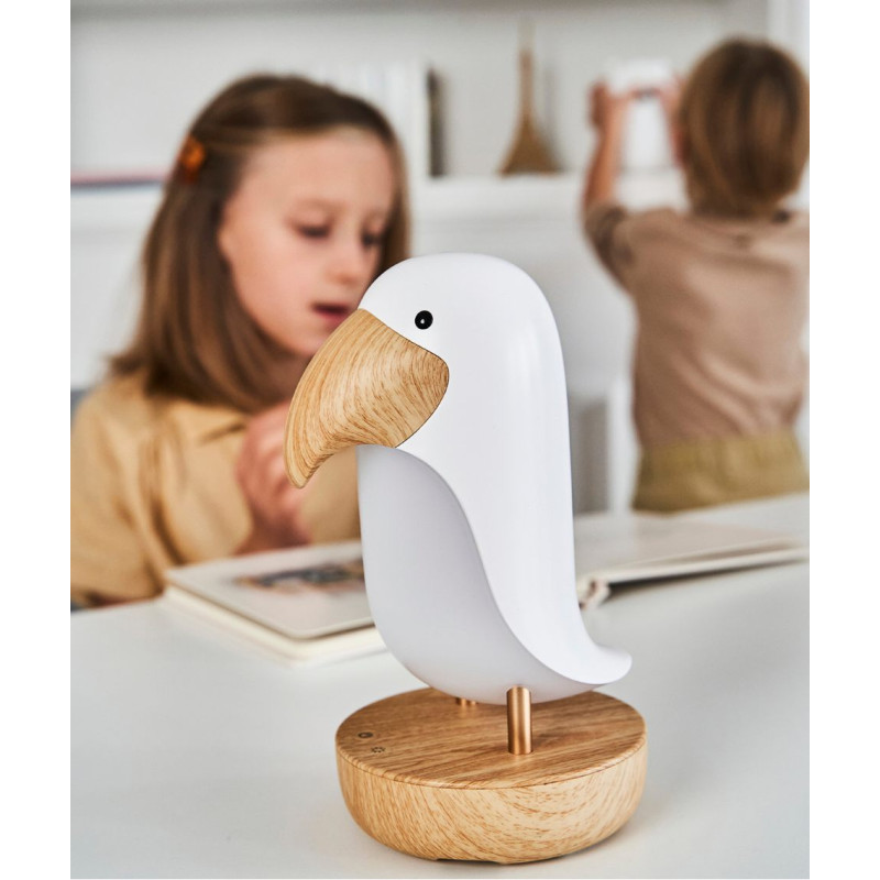 Nočné svetlo Puffin REGNUM s Bluetooth reproduktorom – Obrázok 3