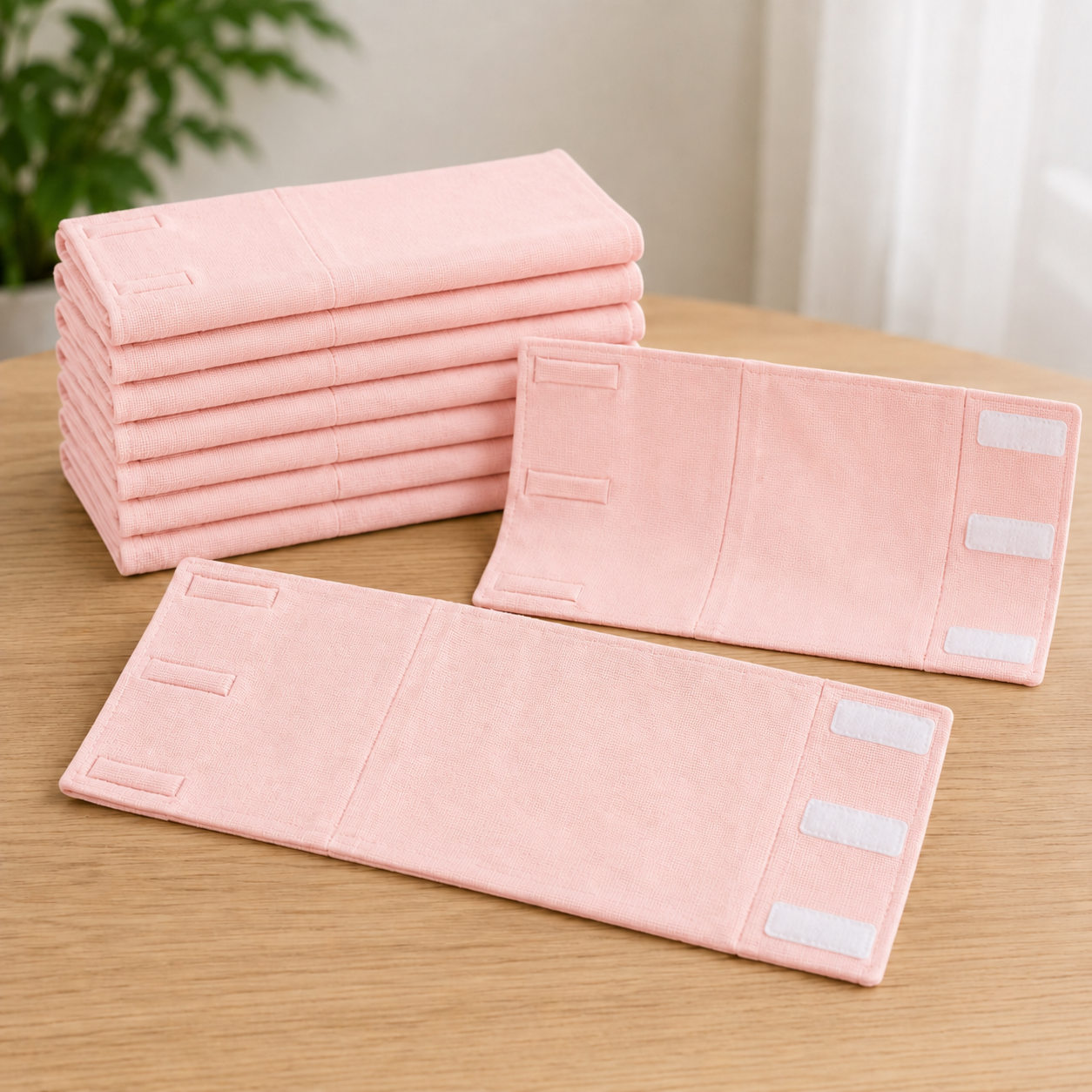 Ochranné panely BIMBIDREAMS 8ks 25x70cm - TEX04 SALMON – Obrázok 3