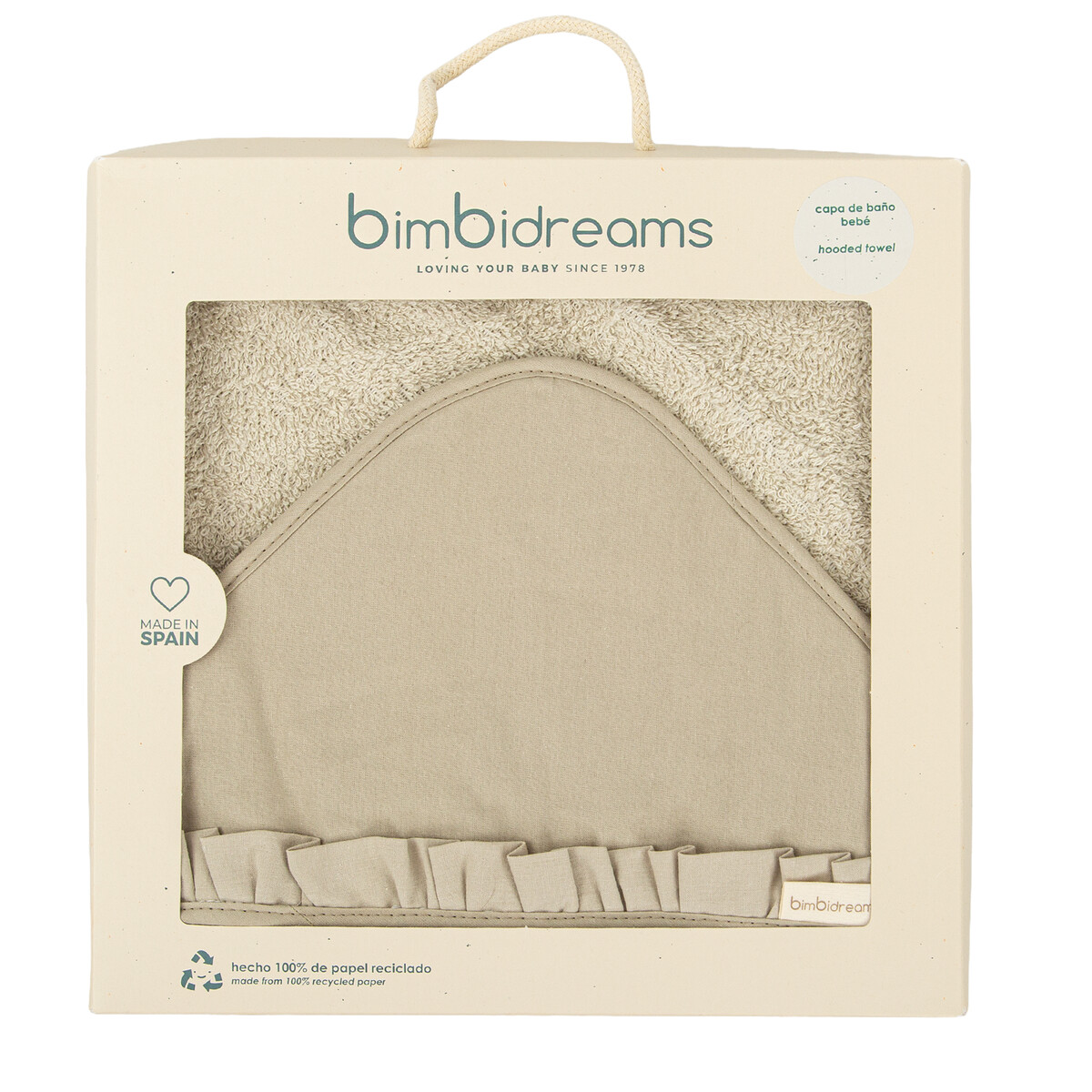 Detská osuška BIMBIDREAMS - OLIVE
