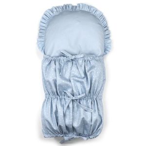 Návlek na perinku SOFTELLO - svetlomodrá bodka MIX