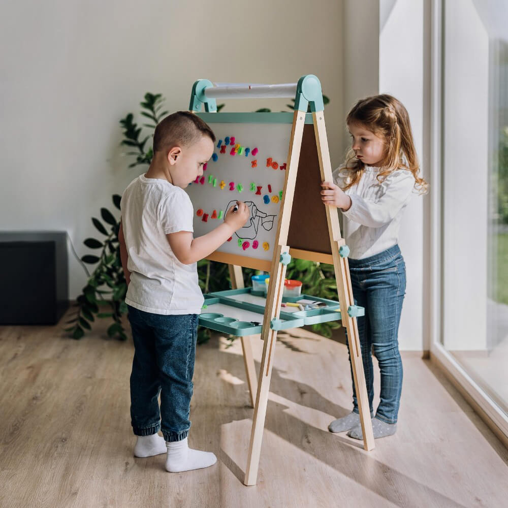 Drevená písacia tabuľa pre deti FreeON – Obrázok 11