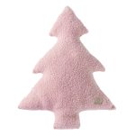 Bouclé vankúš stromček SOFTELLO - ružový